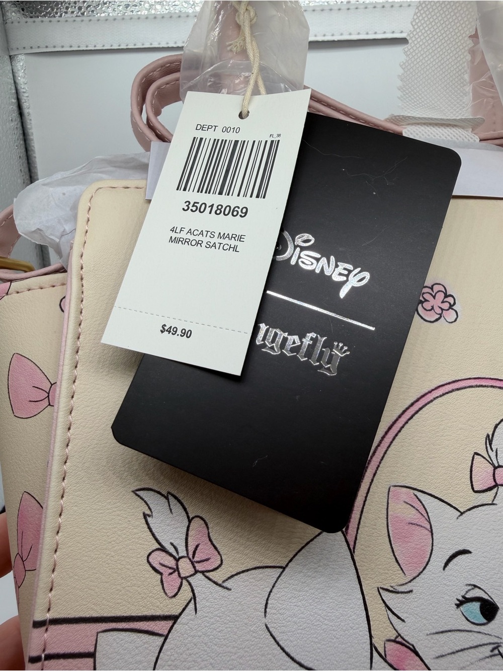 Loungefly Marie AristoCat East/West Handbag - Women's Satchel - Picture 3 of 6